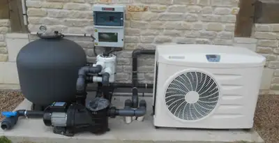 electric heater installation services with connected outdoor heating system equipment in Tucson, AZ