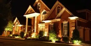 electrician services providing professional exterior electrical lighting in Tucson, AZ