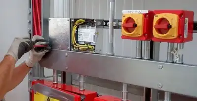 fire alarm installation service with certified electricians wiring fire alarm control equipment in Tucson, AZ