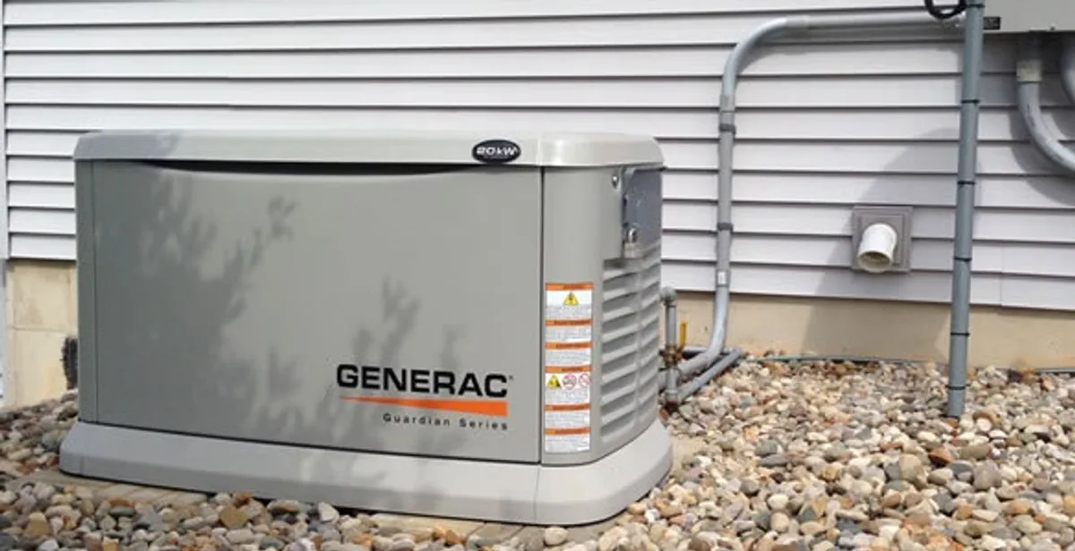 generator installation service featuring outdoor standby generator setup by licensed electricians in Tucson, AZ