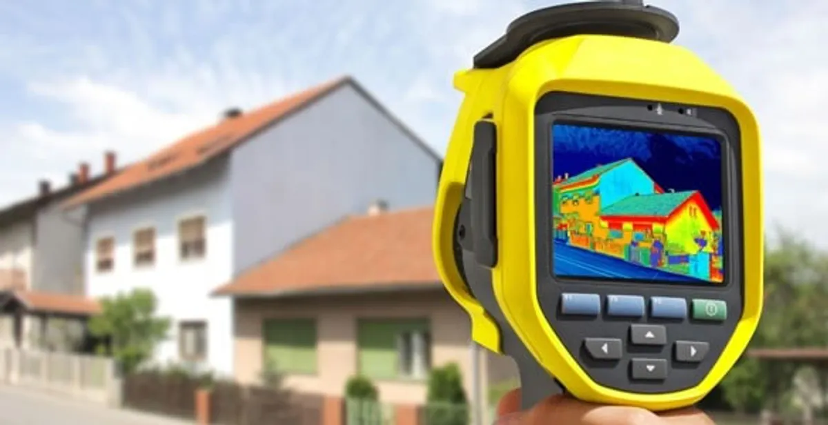 home energy audit service performing exterior thermal inspection to identify energy loss in Tucson, AZ