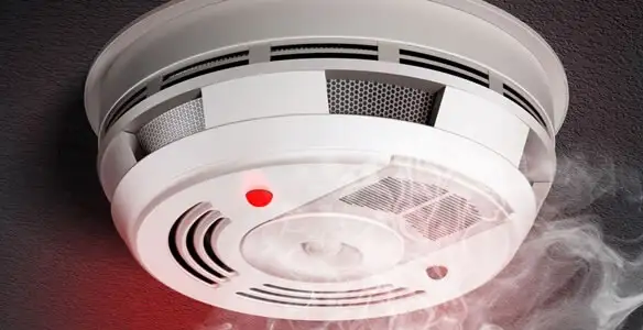 Installed smoke detector providing reliable fire detection in Tucson, AZ