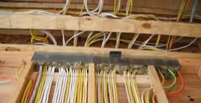new construction wiring services with organized electrical rough-in performed by licensed electricians in Tucson, AZ