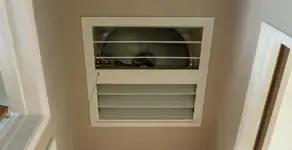 whole house fan installation services with ceiling-mounted ventilation system in Tucson, AZ